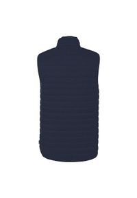KEMPA - Kurtka puchowa bez rękawów Uhlsport Basic. Kolor: niebieski, czarny, wielokolorowy. Materiał: puch. Długość rękawa: bez rękawów. Styl: sportowy