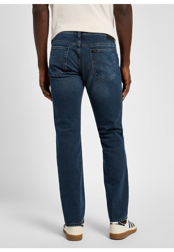 Lee - LEE RIDER MĘSKIE SPODNIE JEANSOWE JEANSY DŻISNY HOLLAND BLUE 112355795 L701008586