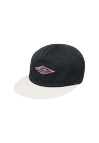 Quiksilver - Czapka Snapback dla Mężczyzn QS FRASSNASSA Czarny. Kolor: brązowy, zielony, wielokolorowy. Materiał: materiał, bawełna. Wzór: haft