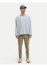 Jack & Jones Spodnie materiałowe Stace Arthur 12282388 Khaki Regular Fit. Kolor: brązowy. Materiał: bawełna #5