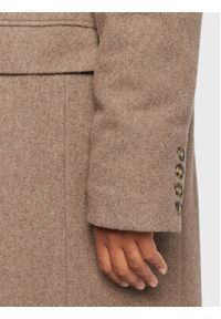 Herskind Płaszcz wełniany Wanda 4575816 Beżowy Oversize. Kolor: beżowy. Materiał: wełna #3