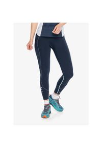 CRAZY - Legginsy do biegania damskie Crazy Leggings Cute Light. Kolor: niebieski
