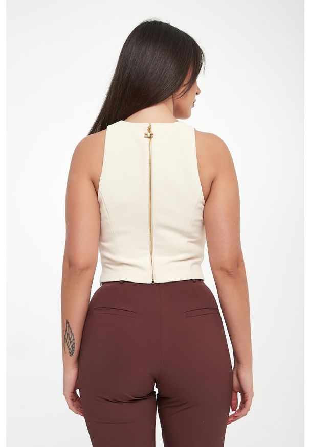 Elisabetta Franchi - Top damski z wycięciami ELISABETTA FRANCHI