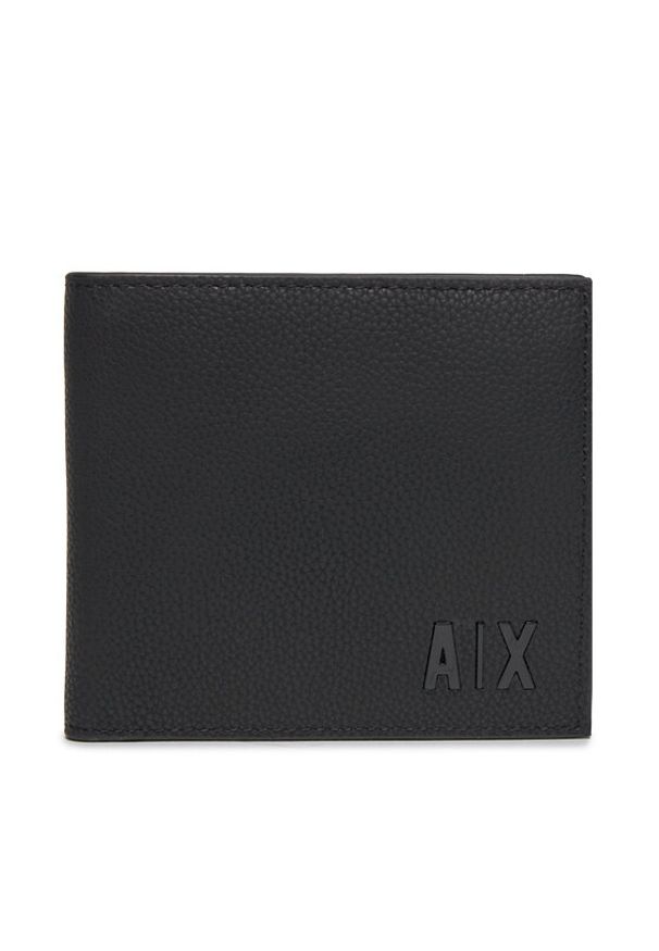 Armani Exchange Duży Portfel Męski 958098 3F892 00020 Czarny. Kolor: czarny. Materiał: skóra