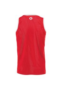 KEMPA - Odwracalny tank top Kempa Player. Kolor: biały, czerwony, wielokolorowy. Wzór: kolorowy