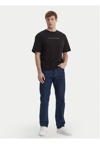 TOMMY HILFIGER - Tommy Hilfiger T-Shirt UM0UM03643 Czarny Regular Fit. Kolor: czarny. Materiał: bawełna #2