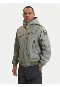 Parajumpers Kurtka przejściowa Gobi 26SMPMJKMA01 Zielony Regular Fit. Kolor: zielony. Materiał: syntetyk #1