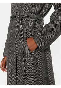 Oui - OUI Płaszcz przejściowy 88952 Szary Regular Fit. Kolor: szary. Materiał: syntetyk #3