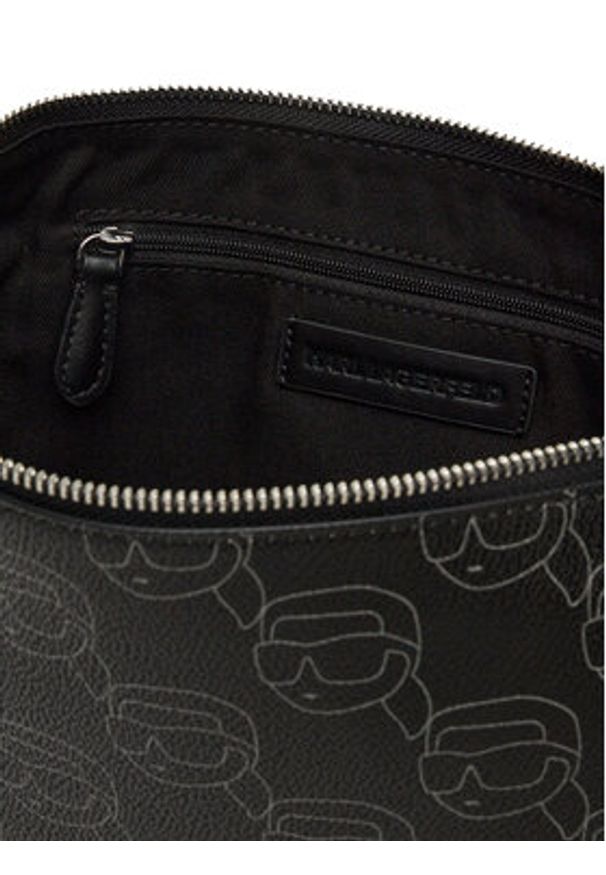 Karl Lagerfeld - KARL LAGERFELD Torebka A2W30177 Czarny. Kolor: czarny. Materiał: skórzane