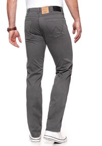 Wrangler - WRANGLER SPODNIE MĘSKIE ARIZONA GREY LAKE W12OEY27X. Materiał: materiał #10