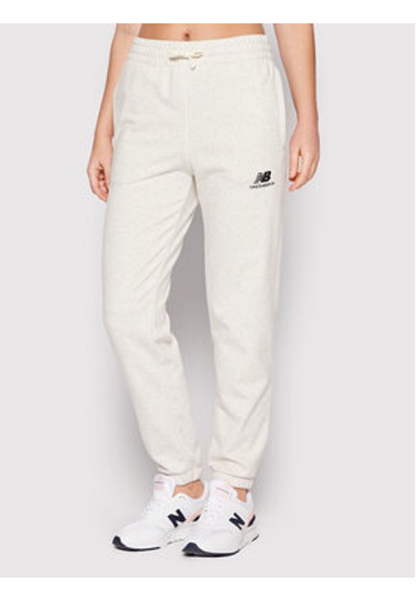 New Balance Spodnie dresowe Unisex UP21500 Szary Ahletic Fit. Kolor: szary. Materiał: syntetyk, bawełna