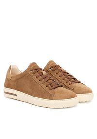 Birkenstock Sneakersy Bend Low 1030195 Brązowy. Kolor: brązowy. Materiał: zamsz, skóra