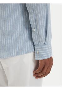 Hugo - HUGO Koszula Valerio 50562694 Niebieski jasny Modern Fit. Kolor: niebieski. Materiał: len #2