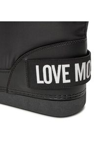 Love Moschino - LOVE MOSCHINO Śniegowce JA24972G0HEB0000 Czarny. Kolor: czarny. Materiał: materiał #6