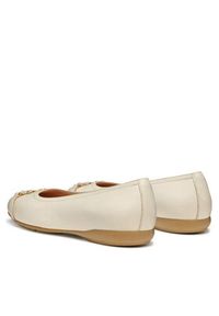 Geox Baleriny D Annytah D557NB 00085 C1122 Beżowy. Kolor: beżowy. Materiał: skóra #4