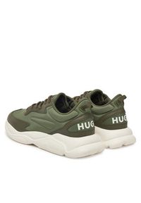 Hugo - HUGO Sneakersy Leon 50536960 Zielony. Kolor: zielony. Materiał: materiał #5