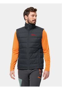 Jack Wolfskin Kamizelka Ather 1207691 Czarny Regular Fit. Kolor: czarny. Materiał: syntetyk #1