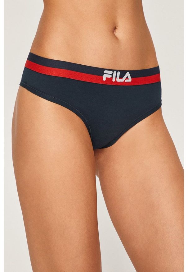 Fila - Stringi. Kolor: niebieski