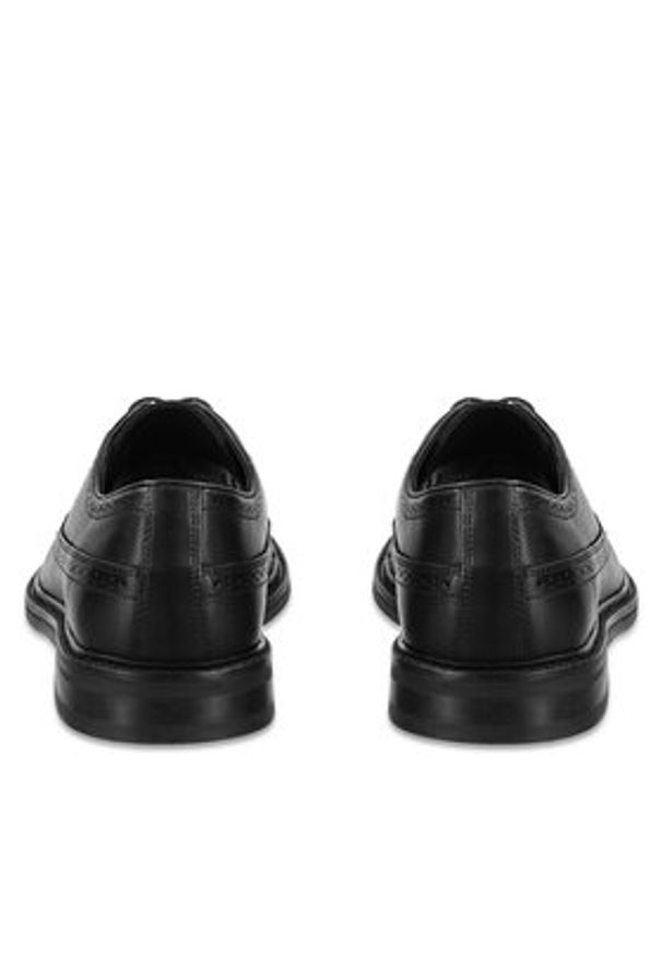 GANT - Gant Półbuty 32631190 Czarny. Kolor: czarny. Materiał: skóra