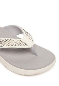 skechers - Skechers Japonki 140184/WHT Biały. Kolor: biały. Materiał: materiał #4