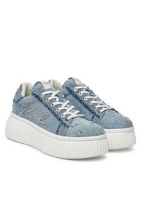 Karl Lagerfeld - KARL LAGERFELD Sneakersy KL42372S Niebieski. Kolor: niebieski. Materiał: materiał