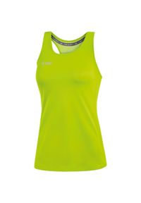 Damski tank top Jako top Run 2.0. Kolor: zielony. Styl: sportowy #1
