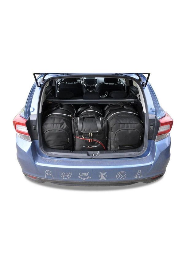 KJUST - Torby Do Bagażnika Subaru Impreza 2017-2024 4Szt Kjust. Kolor: czarny. Styl: sportowy