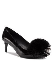 Gino Rossi - GINO ROSSI Czółenka Rumia DCH949-AB3-0600-9900-0 Czarny. Kolor: czarny. Materiał: skóra, lakier #7