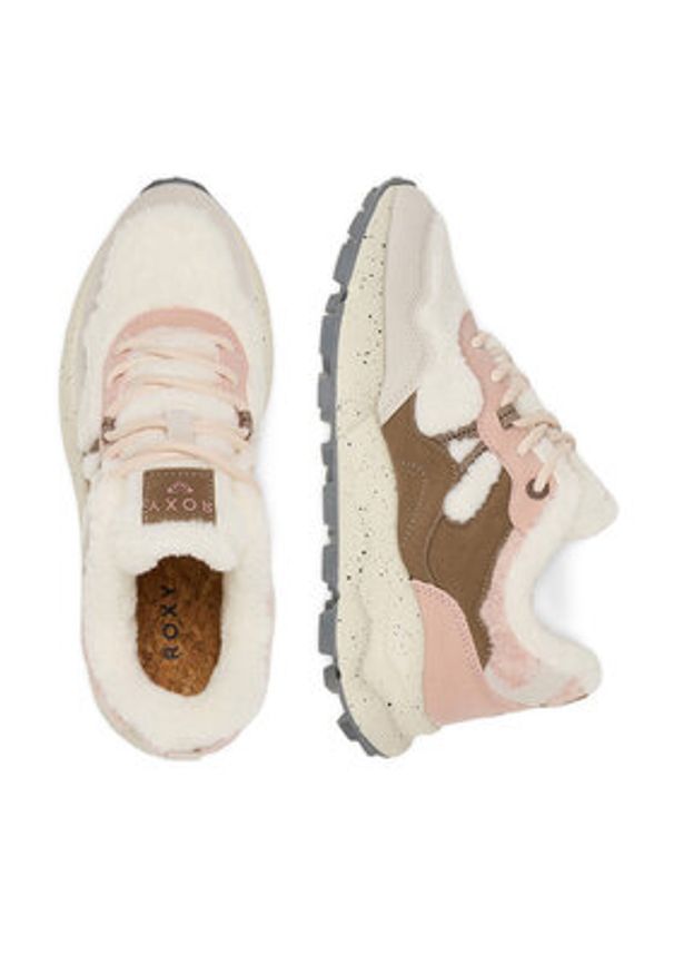 Roxy Sneakersy CEO-V12-1088 Biały. Kolor: biały. Materiał: materiał