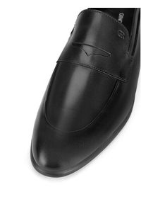 Gino Rossi Mokasyny GIULIO-02 124AM Czarny. Kolor: czarny. Materiał: skóra #7