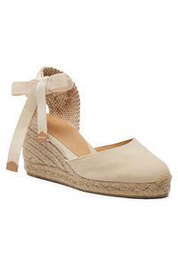 Castañer Espadryle Carina/6/001 020964 Biały. Kolor: biały. Materiał: materiał #3