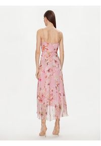 Nissa Sukienka letnia RC14708 Różowy Regular Fit. Kolor: różowy. Materiał: syntetyk. Sezon: lato #4
