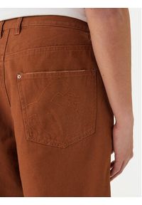 DC Shoes Szorty jeansowe EDYWS03167 Miedziany Wide Leg. Kolor: brązowy. Materiał: bawełna #4