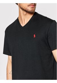 Polo Ralph Lauren T-Shirt 710708261 Czarny Classic Fit. Typ kołnierza: polo. Kolor: czarny. Materiał: bawełna