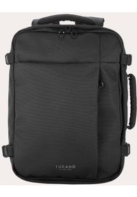 TUCANO - Plecak podróżny i na laptop 15,6" Tucano BKTUG3-M-BK tanie linie lotnicze, czarny. Kolor: czarny