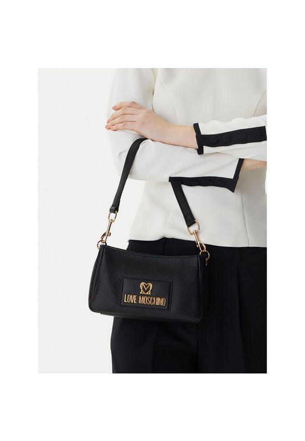 Love Moschino - Torebka LOVE MOSCHINO. Kolor: czarny