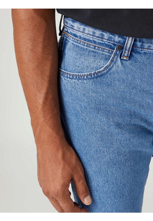 Wrangler - WRANGLER RIVER MĘSKIE SPODNIE JEANSOWE JEANSY STONE MIRAGE W17T73Z46 112331086
