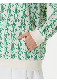 Lacoste Bluza SH2855 Zielony Classic Fit. Kolor: zielony. Materiał: bawełna #5
