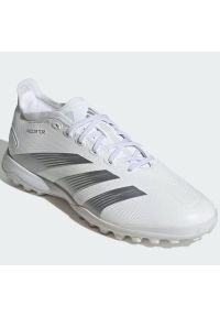 Adidas - Buty piłkarskie adidas Predator League L Tf M IE2613 białe. Zapięcie: sznurówki. Kolor: biały. Materiał: syntetyk, guma. Sport: piłka nożna #2