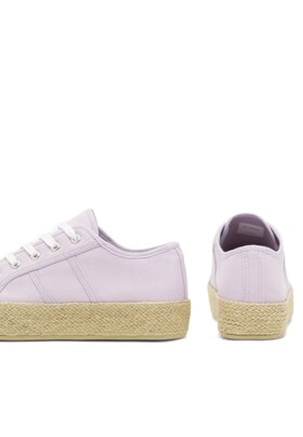 DeeZee Espadryle WSS21067-01 Fioletowy. Kolor: fioletowy. Materiał: materiał