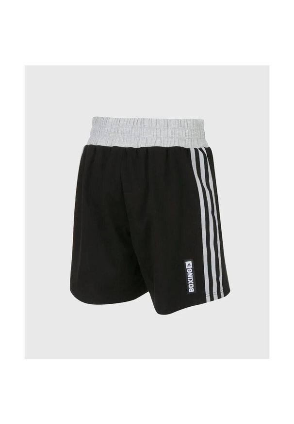 Adidas - Krótkie spodenki do boksu treningowego adidas. Kolor: szary, wielokolorowy, czarny. Długość: krótkie. Sport: fitness