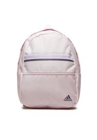 Adidas - adidas Plecak Classic Horizontal 3-Stripes IR9837 Różowy. Kolor: różowy. Materiał: materiał #1