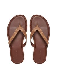 Japonki Coach. Kolor: brązowy #1