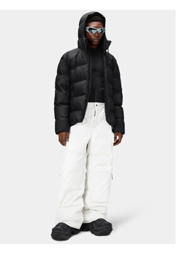 Rains Kurtka zimowa 15120 Czarny Regular Fit. Kolor: czarny. Materiał: syntetyk. Sezon: zima