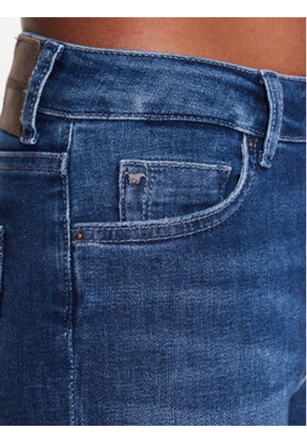 Mustang Jeansy Shelby 1013584 Granatowy Slim Fit. Kolor: niebieski