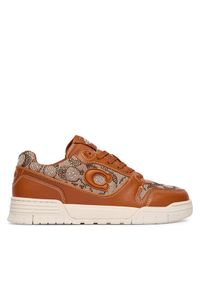 Coach Sneakersy CDE26 Brązowy. Kolor: brązowy. Materiał: skóra #1