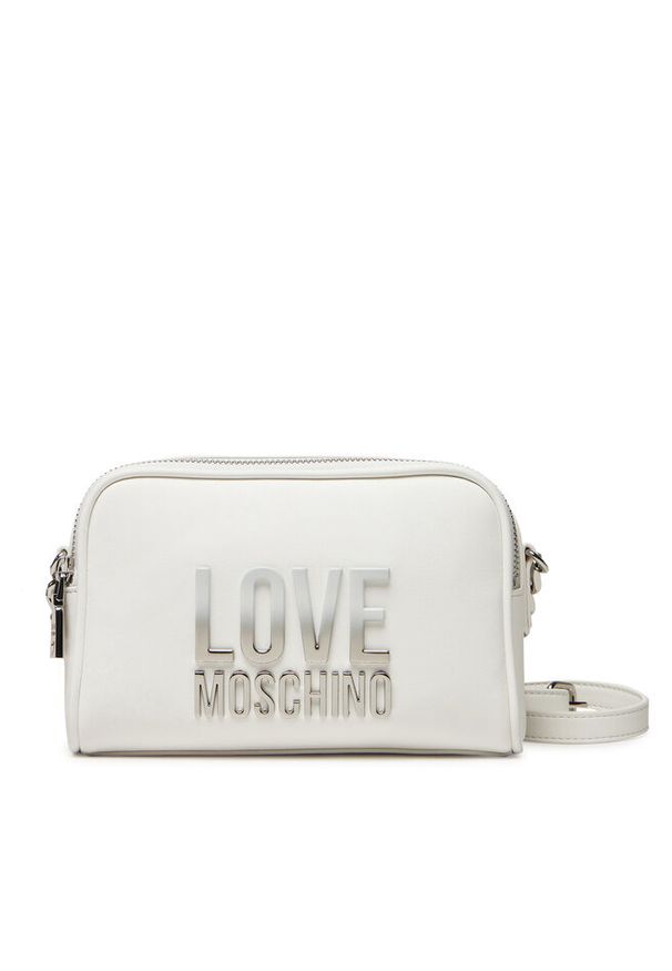 Love Moschino - Torebka LOVE MOSCHINO. Kolor: biały