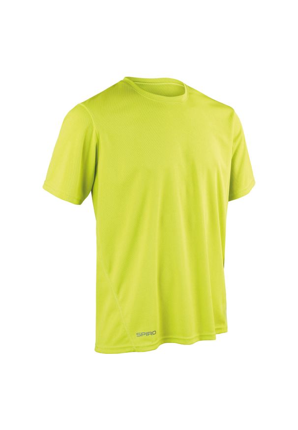 SPIRO - Koszulka Sportowa Unisex Dla Dorosłych. Kolor: żółty, wielokolorowy, zielony