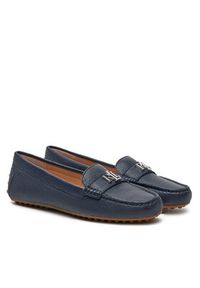 Lauren Ralph Lauren Mokasyny 802942768007 Granatowy. Kolor: niebieski. Materiał: skóra #4