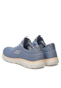 skechers - Skechers Sneakersy Summits-Summer Blush 150268/LBMT Niebieski. Kolor: niebieski. Materiał: materiał #6